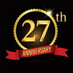 27th golden anniversary logo