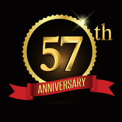 57th golden anniversary logo