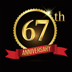 67th golden anniversary logo
