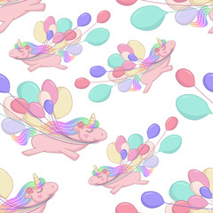 Happy Easter set with funny bunny and eggs. lettering