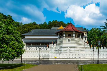 Sri Dalada Maligawa - Temple of the Sacred Tooth Relic. Kandy, Sri Lanka