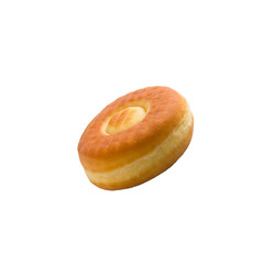donut or donut with concept on a background.