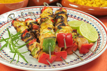 brochette de volaille