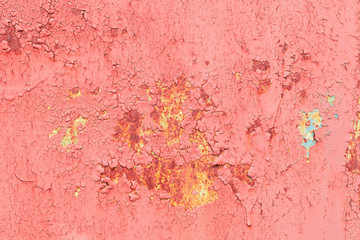 Metal texture with scratches and cracks which can be used as a background