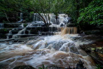 Somersby Falls after a good rainfall