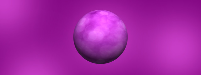 purple ball on purple background