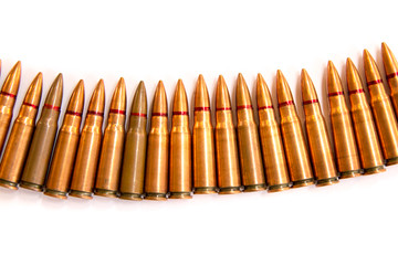 Bullets for AK47 gun, made of copper