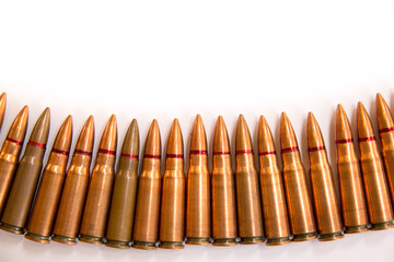 Bullets for AK47 gun, made of copper