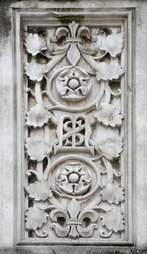 Decoration on the portal of Zagreb cathedral 