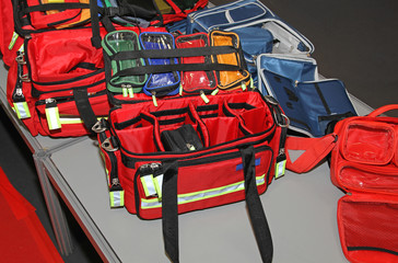 Naklejka premium Emergency Bags