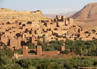 Ksar of Ait Ben Haddou in center Morocco has been a UNESCO World Heritage Site sine 1987. Walking through the little streets is a fairy Tale experience