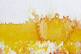 Yellow Watercolour Background