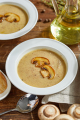 soup with mushrooms