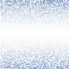 Blue dots  on white background