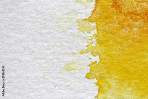 Yellow Watercolour Background
