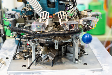 Modern braiding machine, equipment for weaving textile products