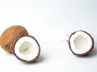 coconut isolated on a white background