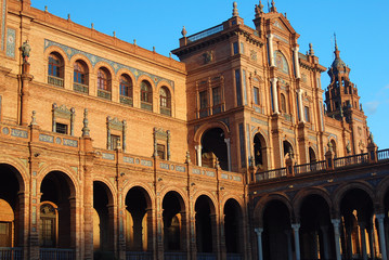 Fototapeta premium PLAZA DE ESPAÑA DE SEVILLA