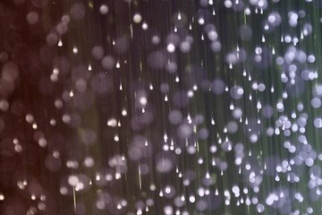 lime shining falling sparks long exposure texture - nice abstract photo background