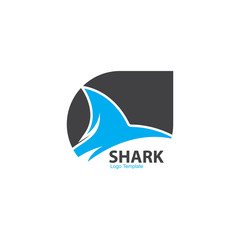 vector shark logo