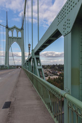 St. johns bridge in Portland