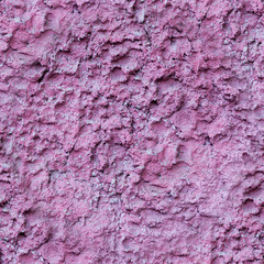 seamless pink painted relief wall. background, texture.