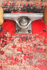 old skateboard wooden texture