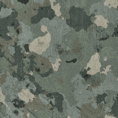 Dirty camouflage fabric texture for background © Cornflowerz