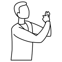 black musician jazz character