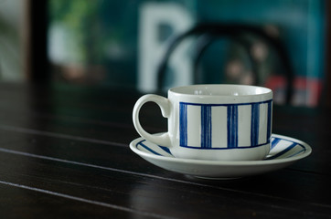 High quality ceramic coffee cup with cup mat 3
