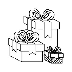 gifts boxes presents icon