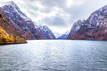 Norway. Sognefjord Fjord
