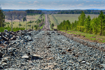 In the mountains of the southern Urals came a warm sunny spring.