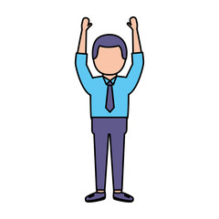 businessman with necktie