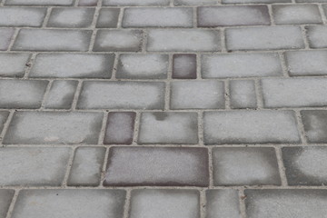 Paving slab. Paving