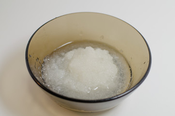 おろした大根おろし