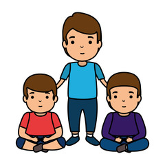 father with sons characters