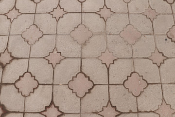 Paving slab. Paving