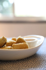 Fried tofu japanese food