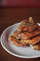 Japanese fried chicken , Traditional Nagoya fried chicken japanese food