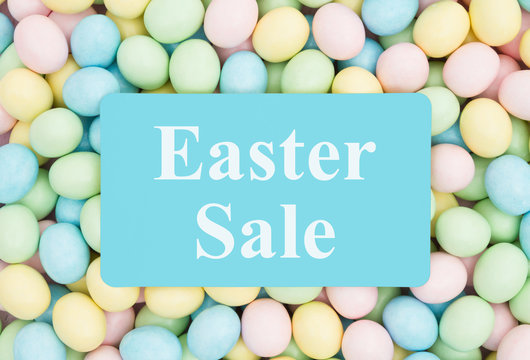 An ad for an Easter sale