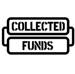 collected funds stamp