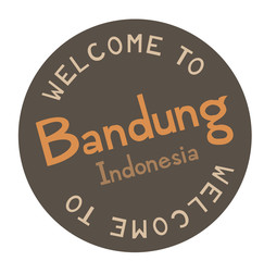 Welcome to Bandung Indonesia
