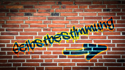 Schild 394 - Selbstbestimmung