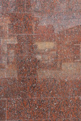 Texture of facade tiles