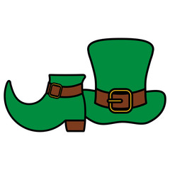st patricks leprechaun hat with boot