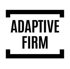 adaptive firm black stamp