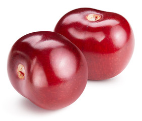 cherry isolated on white