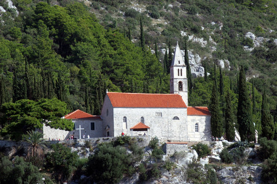 Church of Our Lady of the Angels in Orebic, Croatia