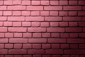 Red brick wall as abstract background